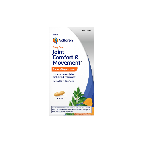Voltaren Joint Comfort Supplement with Boswellia & Turmeric – 30 Count Bottle