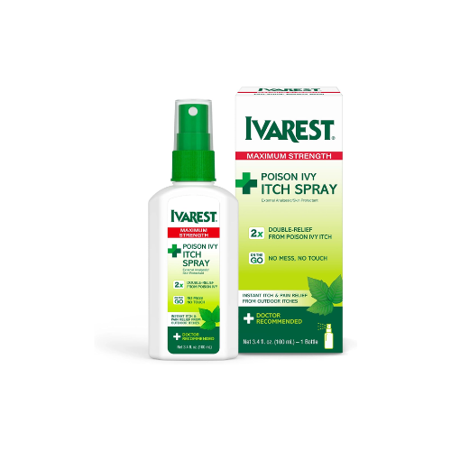 Ivarest Poison Ivy Itch Spray, Relief for Poison Ivy, Oak & Sumac, 3.4 oz