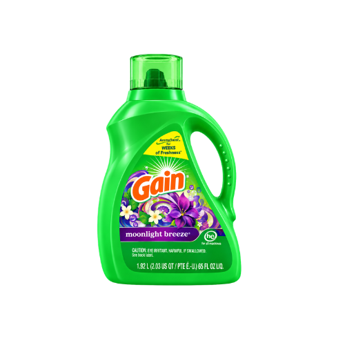 Gain Liquid Laundry Detergent Moonlight Breeze 88oz Case 4