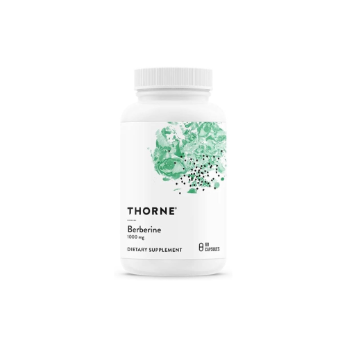 THORNE Berberine 1000 mg Supplement, 60 Capsules, 30 Servings