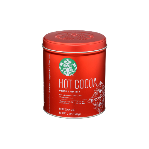 Starbucks Hot Cocoa, Peppermint, 7 Ounce