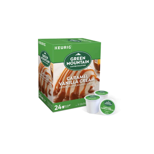 Keurig Coffee Pods 24 Count - Green Mountain Caramel Vanilla – AJ Keurig Coffee Pods 24 Count - Green Mountain Caramel Vanilla – AJ