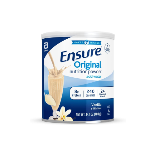 Ensure Original Vanilla Nutrition Powder – 6 Cans