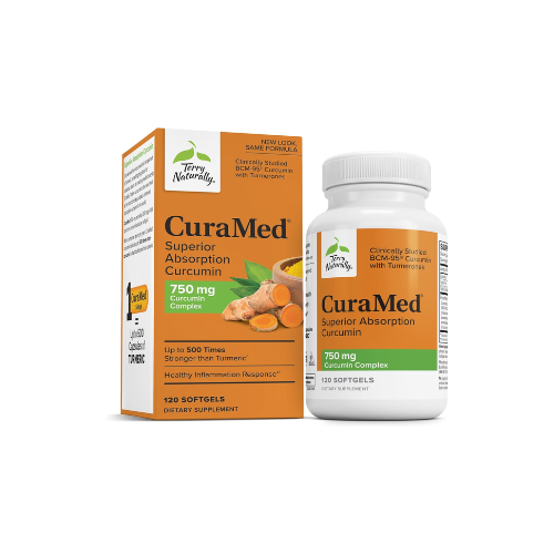 Terry Naturally CuraMed Curcumin Complex 750 mg – 120 Softgels