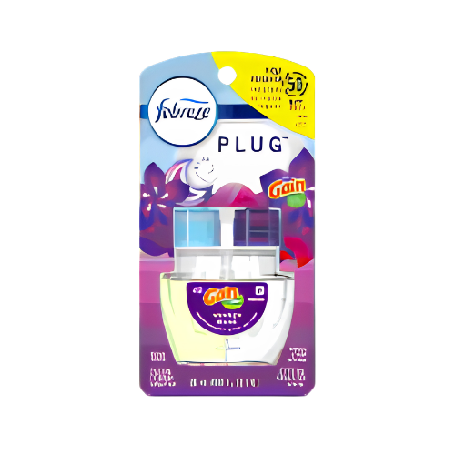 Febreze Odor-Eliminating Fade Defy PLUG Gain Moonlight Breeze, (1) .87 fl. oz. Oil Refill CASE PK 8