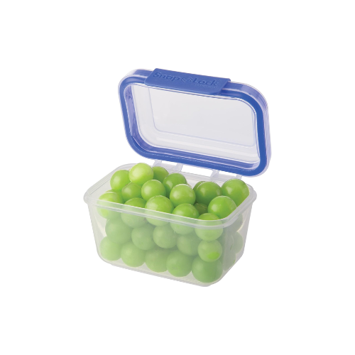 SnapLock 2-Cup Storage Container, Blue – Leak-Proof