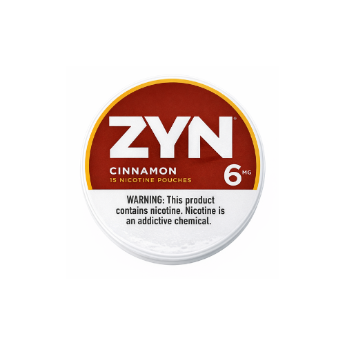 US ZYN Cinnamon 6mg Nicotine Pouches Case Pack 5x18