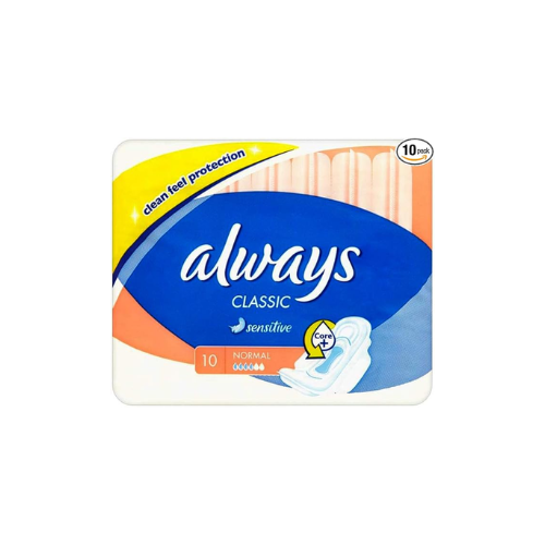 ALWAYS HYGIENIC CLASSIC NORMAL 10 PK / CASE PACK 16
