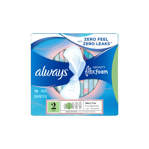 ALWAYS INFINITY 16CT SIZE 2 CASE PK 12