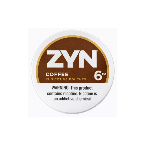 US ZYN Coffee 6mg Nicotine Pouches Case Pack 5x18