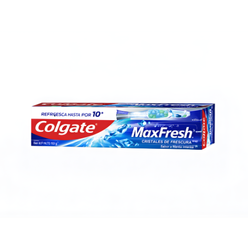 Colgate Maxfresh Peppermint 7.9oz + Free Brush Pk 36