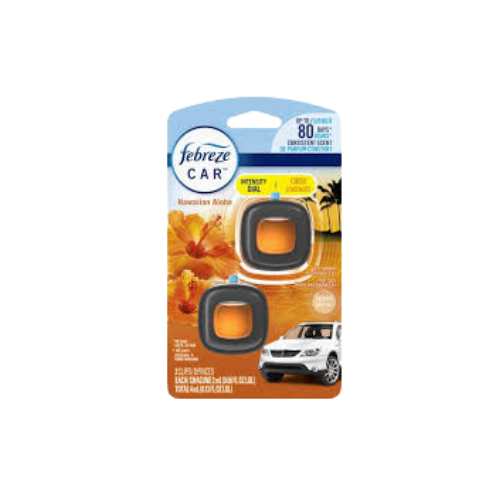 Febreze Car Vent Clip Hawaiian Aloha 2ct Case 8