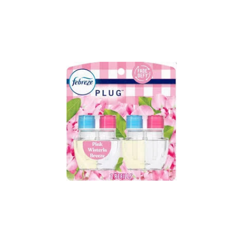 Febreze Plug Refills Pink Wisteria 4ct Case 6