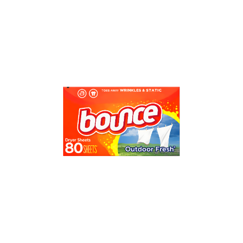 Bounce Outdoor Fresh Fabric Softener Sheets 80 Count Mega Pack Case Pack 9