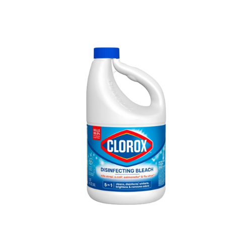 CLOROX Concentrated Liquid original Bleach Cleaner 2.4LT/81OZ CASE PACK 6