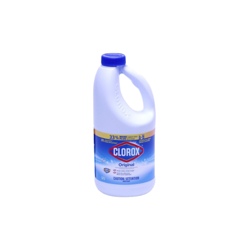 CLOROX ORIGINAL Concentrated Liquid Bleach 43.OZ/1.27L CASE PACK 6