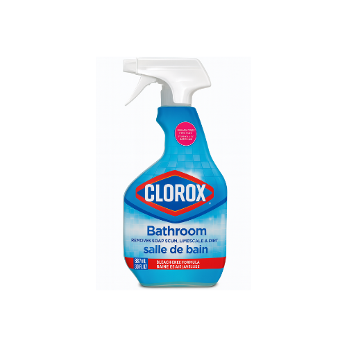 Clorox Bathroom Cleaner Spray, 30oz (Case of 9)