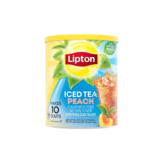 Lipton Peach Iced Tea – 6 Pack, 10 QT