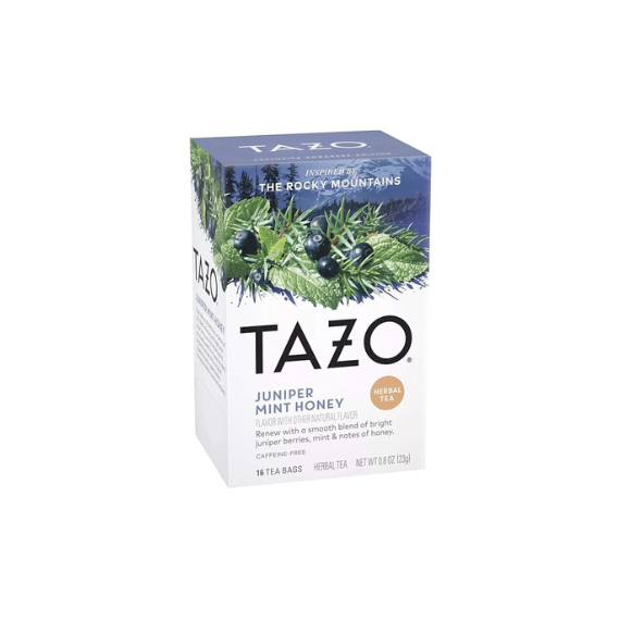 TAZO Juniper Mint Honey Herbal Tea – 6 Packs of 16ct