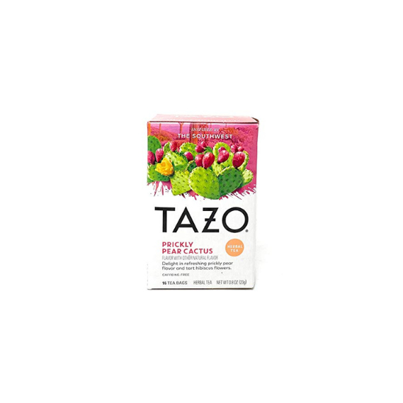 TAZO Tea Prickly Pear Herbal Tea – 6 Packs of 16ct