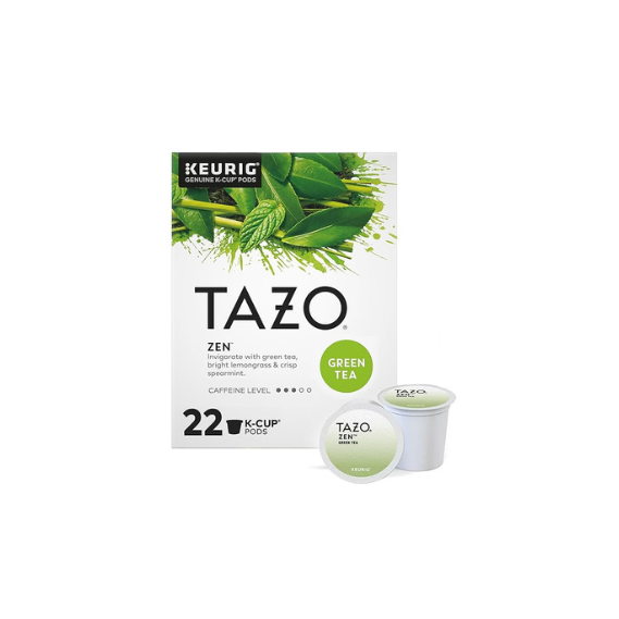 Tazo Zen Green Tea K Cups – 4 Packs of 22ct