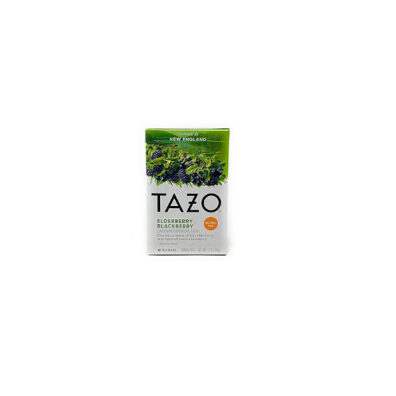 TAZO Elderberry Blackberry Herbal Tea – 6 Packs of 16ct