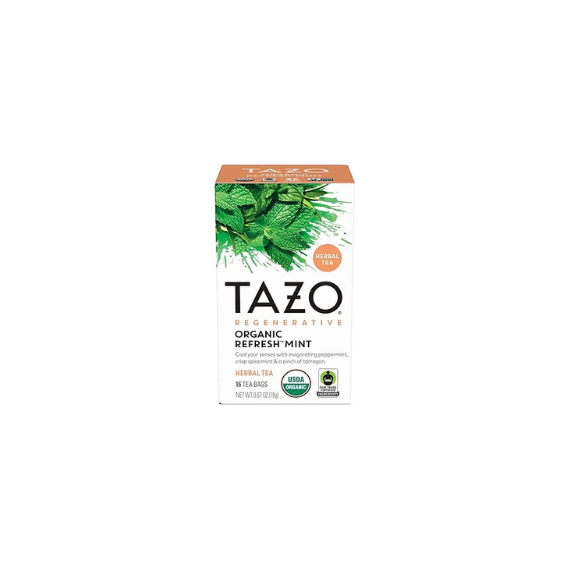 TAZO Refresh Mint Tea: Crisp and Cool Herbal Blend (6 Pack, 16ct)
