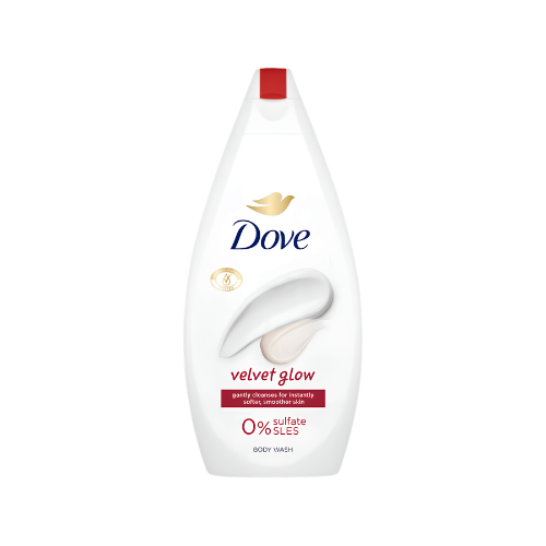 DOVE BODYWASH 720ML VELVET GLOW CASE PACK OF 12