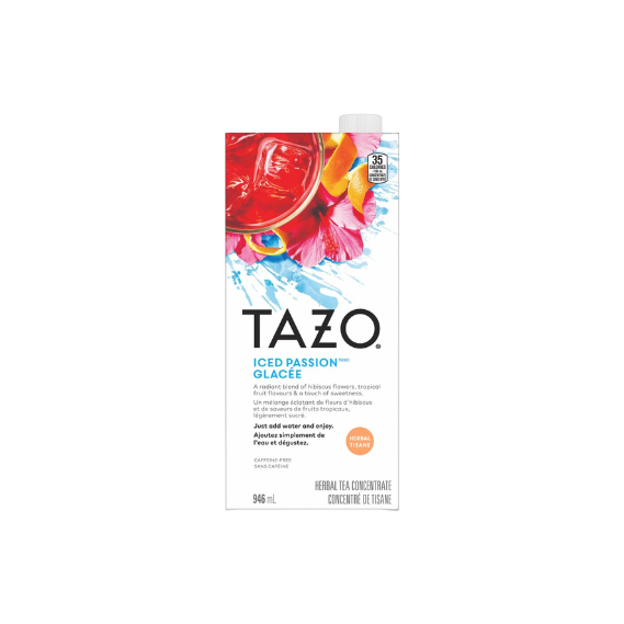 TAZO Iced Passion Tea Concentrate 32 Oz – AJ Globals