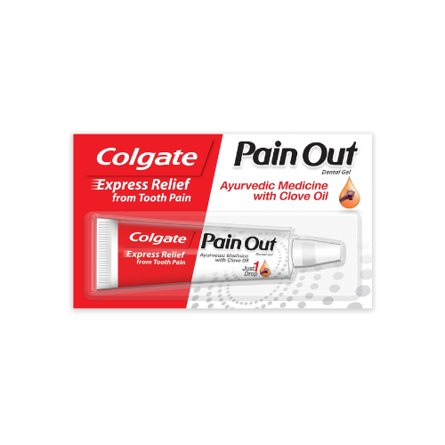 Colgate Pain Out Gel 10g, Three Card Pack (Case of 24)