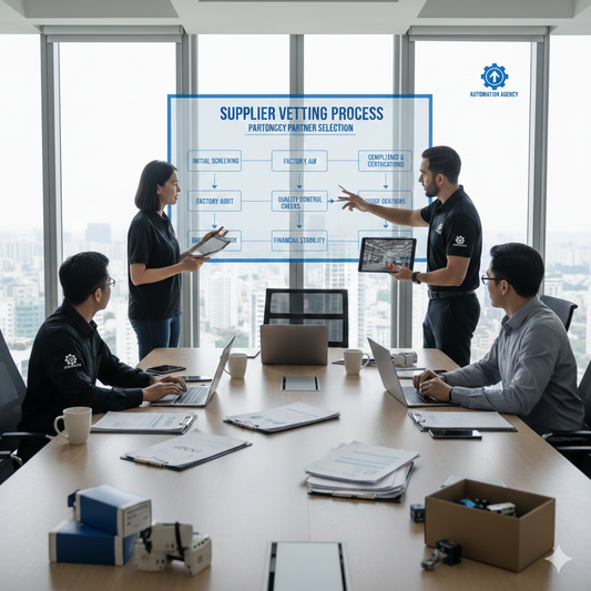 How Automation Agencies Vet Wholesale Suppliers Before Partnering