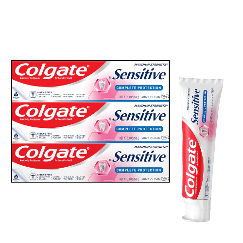 Colgate Sensitive Toothpaste, Mint - 6oz (3-Pack)