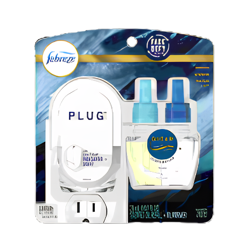 FEBREZE PLUG AIR FRESHNER STARTER KIT OCEAN .87oz. OCEAN CASE PK 4
