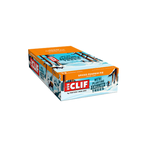 CLIF BAR Spiced Pumpkin Pie – 12 Count – 10g Protein