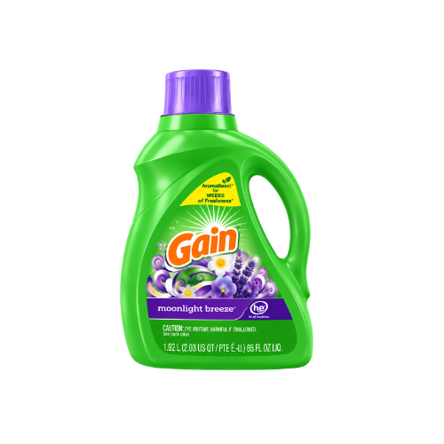 Gain Aroma Boost Laundry Detergent Moonlight Breeze 92oz Case 4