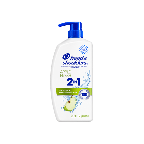 Head & Shoulders 2in1 Green Apple 28.2oz Case 4