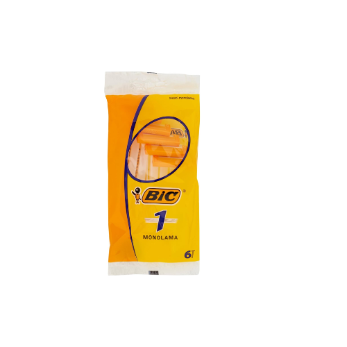 BIC Monolama Disposable Razors, 6 Count (Case of 20)