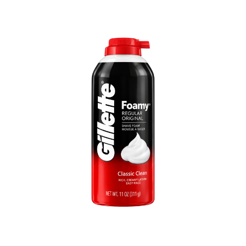 Gillette Foamy Shave Regular 11oz Case 12