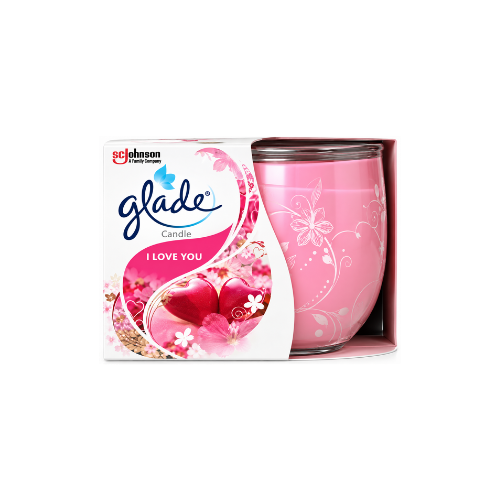 Glade Candle With Love 4.2oz Case 6