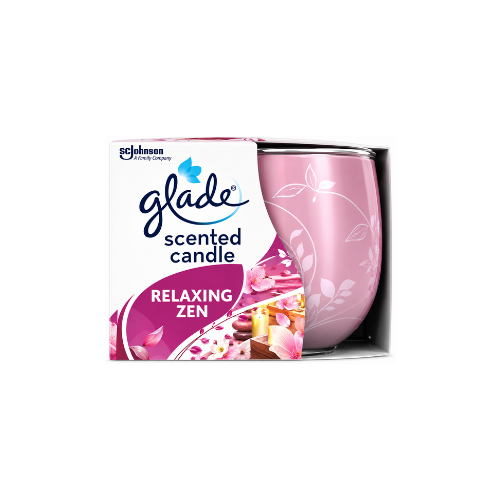 Glade Candle Relaxing Zen 4.2oz Case 6