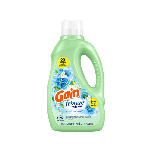 Gain Suavizante Fabric Softener Blue Blossoms 58 Loads Case 4