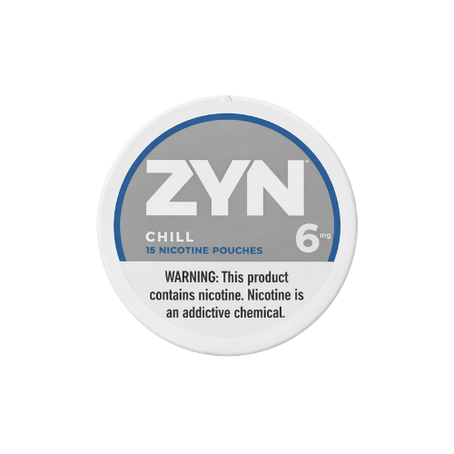 US ZYN Chill 6mg Nicotine Pouches Case Pack 5x18