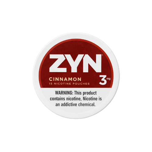 US ZYN Cinnamon 3mg Nicotine Pouches Case Pack 5x18