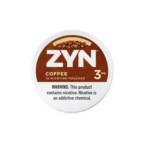 US ZYN Coffee 3mg Nicotine Pouches Case Pack 5x18