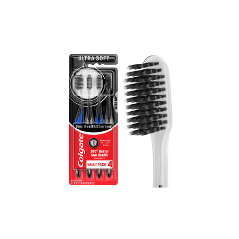 Colgate Gum Health Charcoal Soft Toothbrush 2Pk Case 18 – AJ Globals