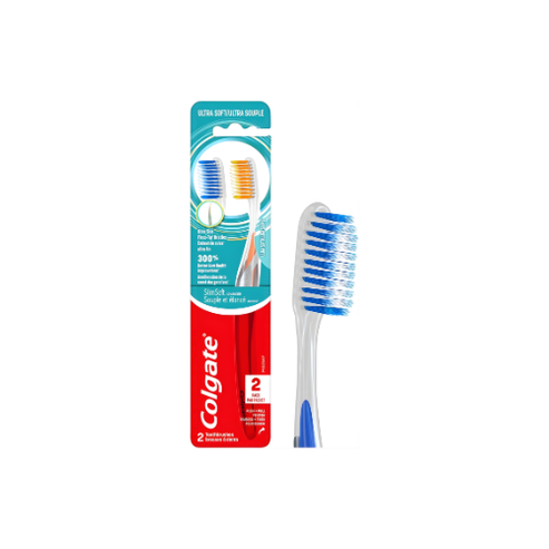 Colgate Ultra Soft Gum Health Toothbrush 2Pk Case 18 – AJ Globals