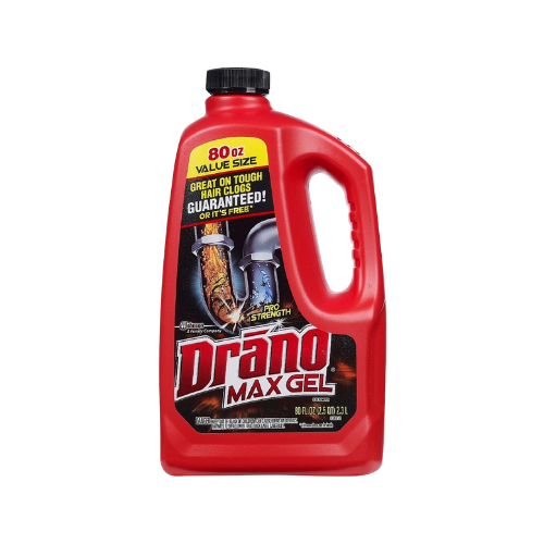 Drano Max Gel Clog Remover 900ml Case Pack 12