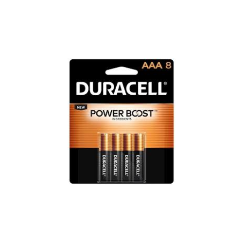Duracell AAA Batteries – 8-Pack, Inner Pack of 10