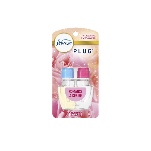 Febreze Plug Refill Romance & Desire 0.87oz Case 8