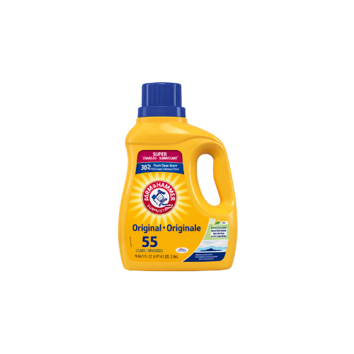 Arm & Hammer Original Fresh Scent Liquid Laundry Detergent 55.1oz Case Pack 6